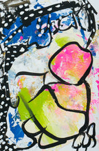 Load image into Gallery viewer, Connected at the Hip – Original 5"x7" Matted Painting | SMA Creatives