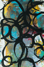 Load image into Gallery viewer, At First Sight – Original 5"x7" Matted Painting | SMA Creatives
