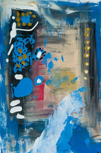 Load image into Gallery viewer, Blurred – Original 5"x7" Matted Painting | SMA Creatives
