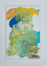 Load image into Gallery viewer, Cloudy – Original 5"x7" Matted Painting | SMA Creatives
